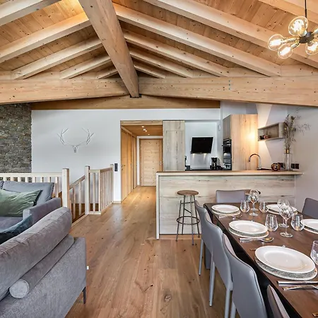 Magnifique Duplex Neuf A Courchevel, 4 Chambres, Garage, Balcon - Fr-1-563-34 Apartment *